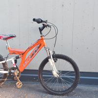 MTB bimbo 6- 9 anni  biammortizzata 