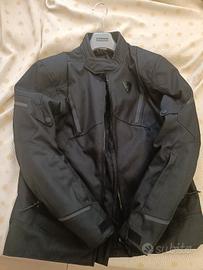 Giacca nera Rev'it in cordura antivento 