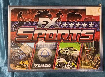 FX Sports PC – 4 Giochi in Box Originale