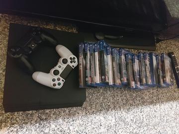 PlayStation 4 FAT+ Giochi + n°2 Controller origina