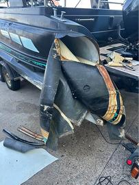 tubolari carena tappezzeria teak fuoribordo motore