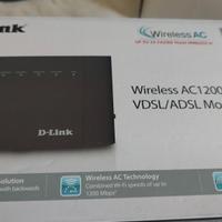 Modem router D-Link Fibra ottica