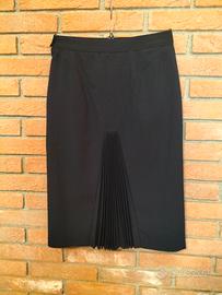 Gonna tubino vintage fresco lana Lancetti 