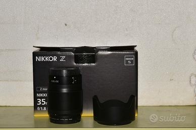 Obiettivo Nikon Z 35mm f/1.8 S.