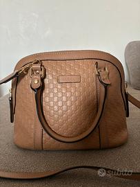 Borsa Gucci Dôme Monogram GG Guccissima - Beige