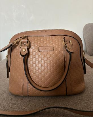 Borsa Gucci Dôme Monogram GG Guccissima - Beige