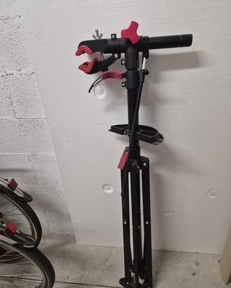 cavalletto per manutenzione bici