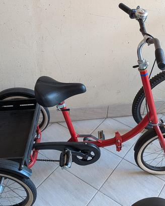 bicicletta a tre ruote 
