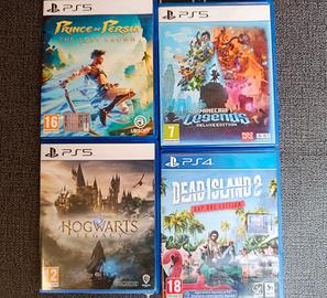 Lotto di 5 giochi PS4/PS5 