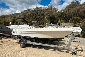 Barca saver 5.40 open mercury 40cv iniezione