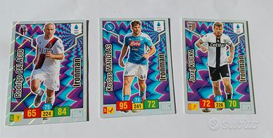 3 carte Ironman Panini Adrenalyn xl 2019-20