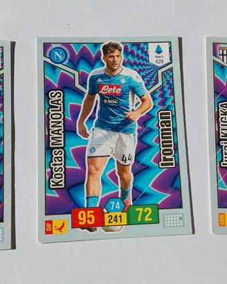 3 carte Ironman Panini Adrenalyn xl 2019-20