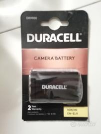 Duracell batteria camera, adattatore per obiettivo