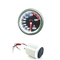 TERMOMETRO TEMPERATURA OLIO SFONDO NERO ILLUMINATO