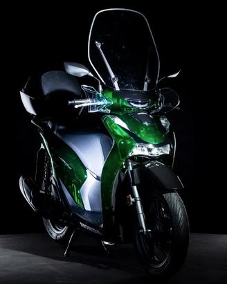 KIT CARENE HONDA SH 125 150 2020>2024 VERDE VETRO
