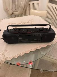 RADIO SANYO DOPPIA CASSETTA