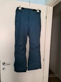 Pantaloni da neve blu