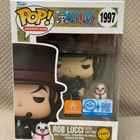 Funko pop rob lucci with hattori 1997  One piece