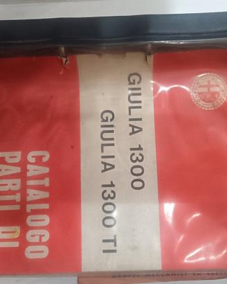 Alfa Giulia 1300/Super (1969) Catalogo Ricambi