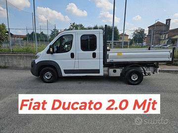 FIAT DUCATO 2.0 MJT 7 POSTI CASSONE RIBALTABILE