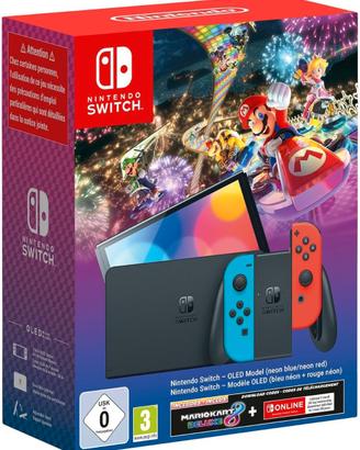NINTENDO Switch OLED +  Mario Kart 8 Deluxe