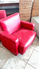 16 poltrone rosse