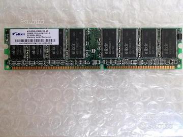 Ram ddr 400 mhz 256 mb cl3 per pc desktop