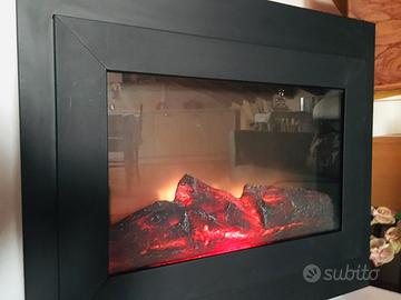 la fiamma calda accoglie in casa