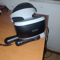 visore realtà virtuale PlayStation 4 + PS move 