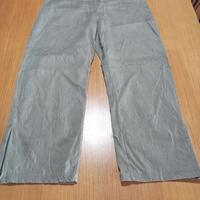 pantaloni Capri/pinocchietto damascati. Tg XL