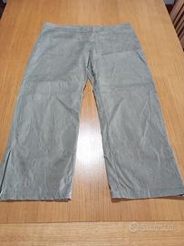 pantaloni Capri/pinocchietto damascati. Tg XL