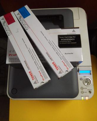 Stampante Oki ES5431 a colori più due toner nuovi