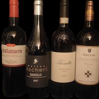 Grattamacco Barolo e Chianti