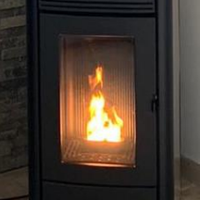 Stufa a pellet 6 kW Wi-Fi