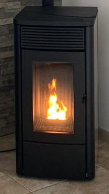 Stufa a pellet 6 kW Wi-Fi