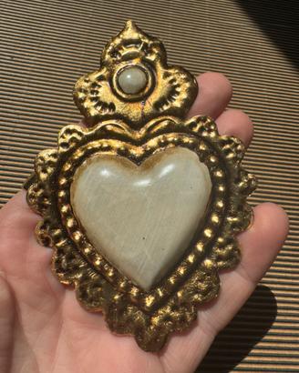 Sacro cuore messicano ex voto calamita