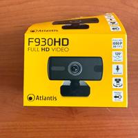 Webcam Atlantis F930HD Full HD 1080p con microfono