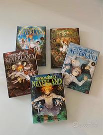 lot manga the promised neverland 1-5