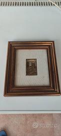 Quadro con certificato di garanzia 