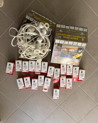 Luci da esterno con lampadine