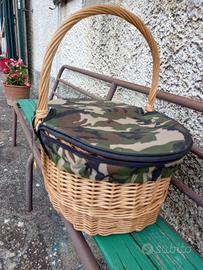 cesto per funghi, mirtilli, castagne 