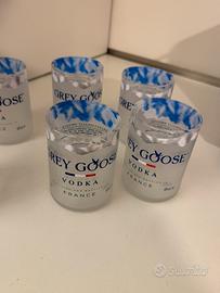 Bicchieri vodka Grey Goose