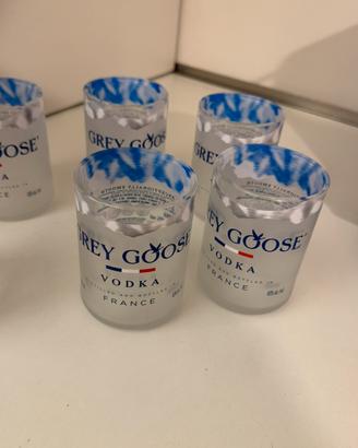 Bicchieri vodka Grey Goose