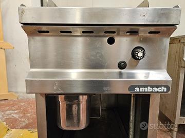 Piastra bistecchiera a gas