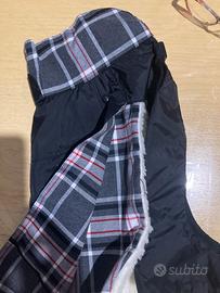 Cappotto impermeabile nero