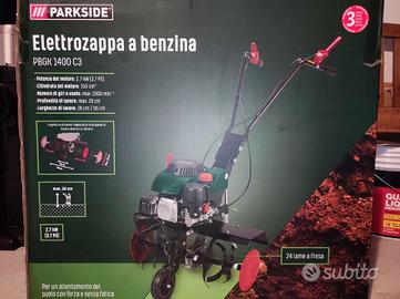 Motozappa benzina PBGK 1400 C3 Parkside LIDL