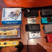 Lotto fotocamera Kodak easy Sony DSC impermeabile