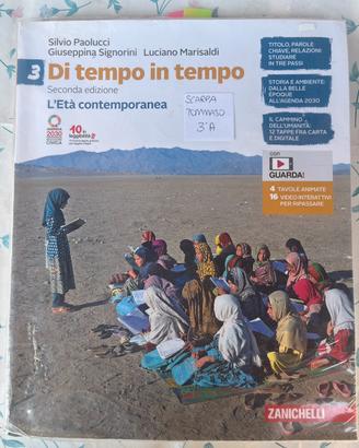 Libri scuola -  terza media - storia 3