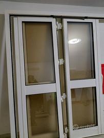 Porta doppio vetro in alluminio