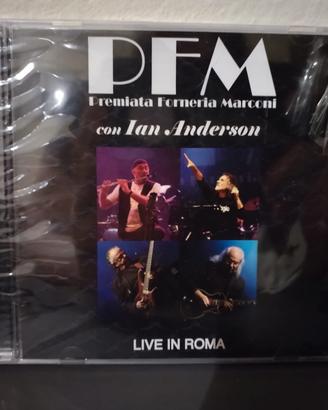 PFM con Ian Anderson Live in Roma doppio CD